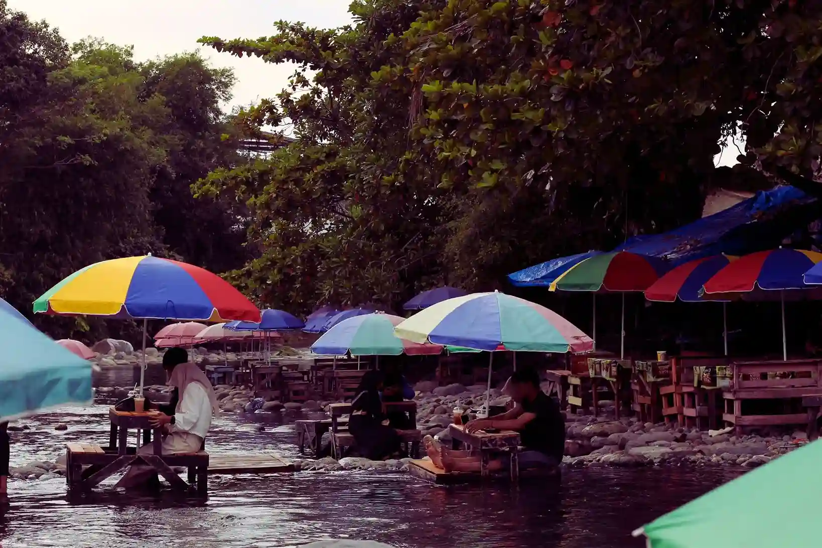 pemandian lumin lubuk minturun padang