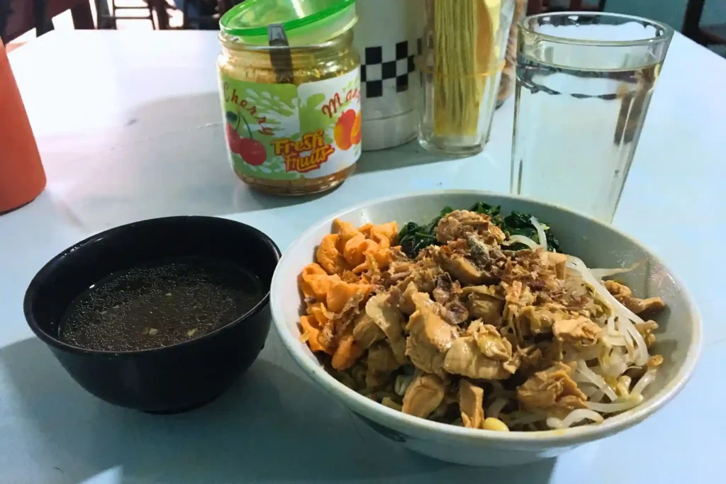 menu mie ayam abu